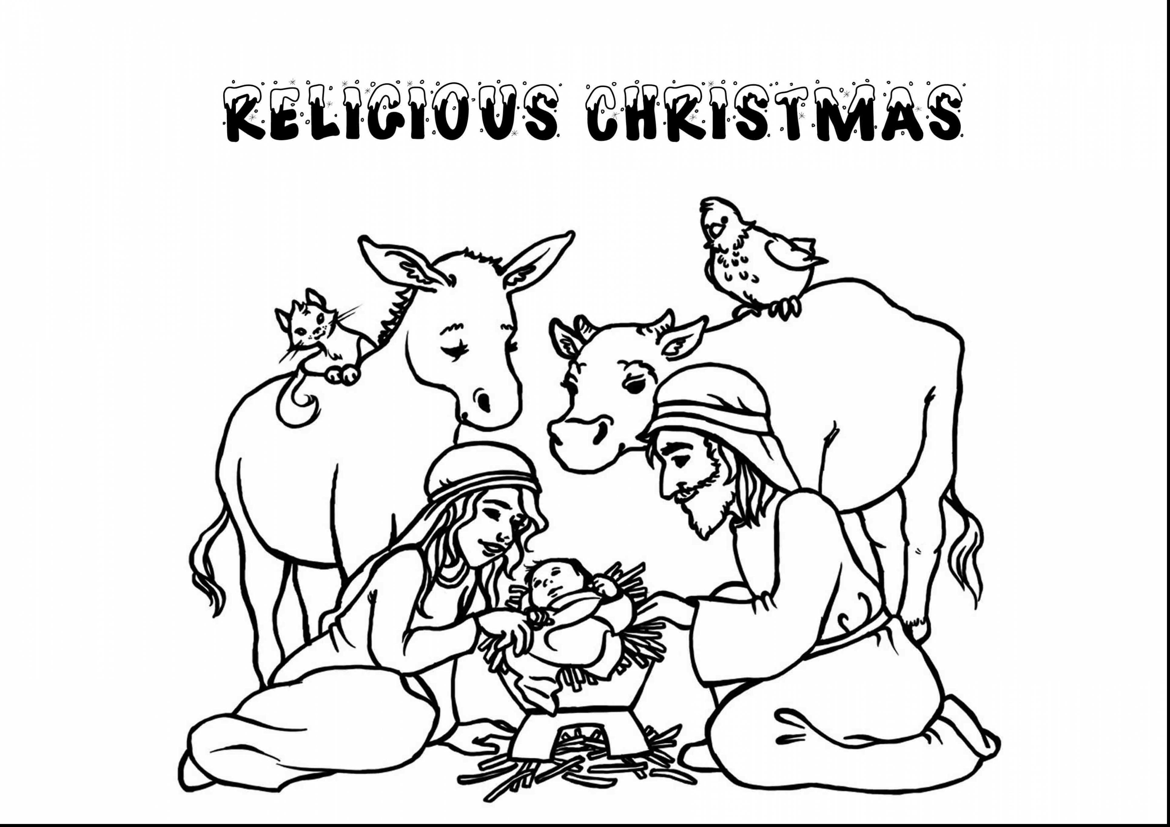 3858x2728 Free Christian Christmas Coloring Pages
