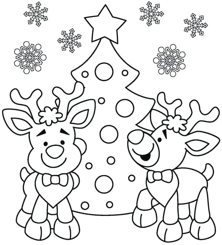 Christmas Colouring Sheets For Children 770x852 Christmas Colouring Sheets For Children