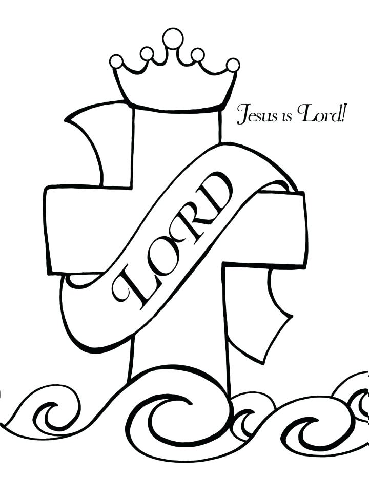 720x931 Christian Coloring Pages Free Christian Cross Download Poster Free