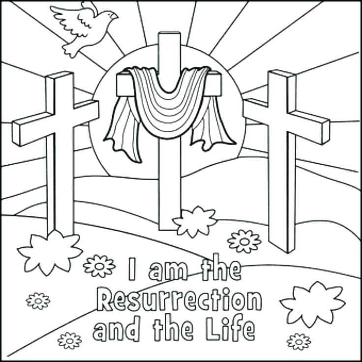 Christian Easter Coloring Pages To Print Christian Coloring Pages 736x736 Christian Easter Coloring Pages To Print Christian Coloring Pages