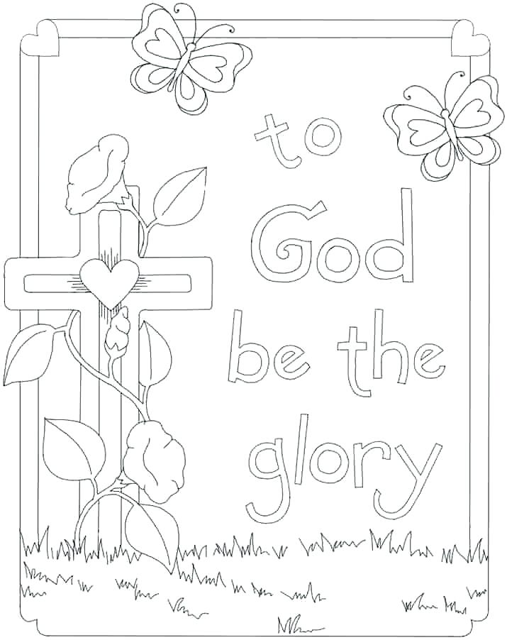 Free Printable Easter Coloring Pages Religious Coloring Book 715x902 Free Printable Easter Coloring Pages Religious Coloring Book