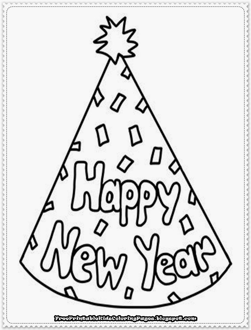 Happy New Year Coloring Sheets Merry Christmas Amp Happy New Year 810x1066 Happy New Year Coloring Sheets Merry Christmas Amp Happy New Year
