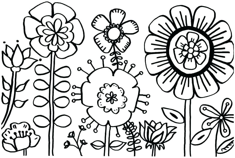 Free Spring Coloring Pages Spring Coloring Sheets Free Printable 970x653 Free Spring Coloring Pages Spring Coloring Sheets Free Printable
