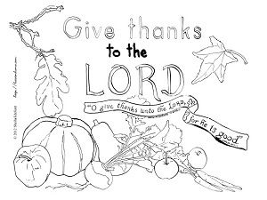 Biblical Thanksgiving Coloring Pages Color Bros 300x225 Biblical Thanksgiving Coloring Pages Color Bros