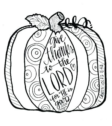 374x419 Coloring Pages Of Printable Large Size Thanksgiving Christian
