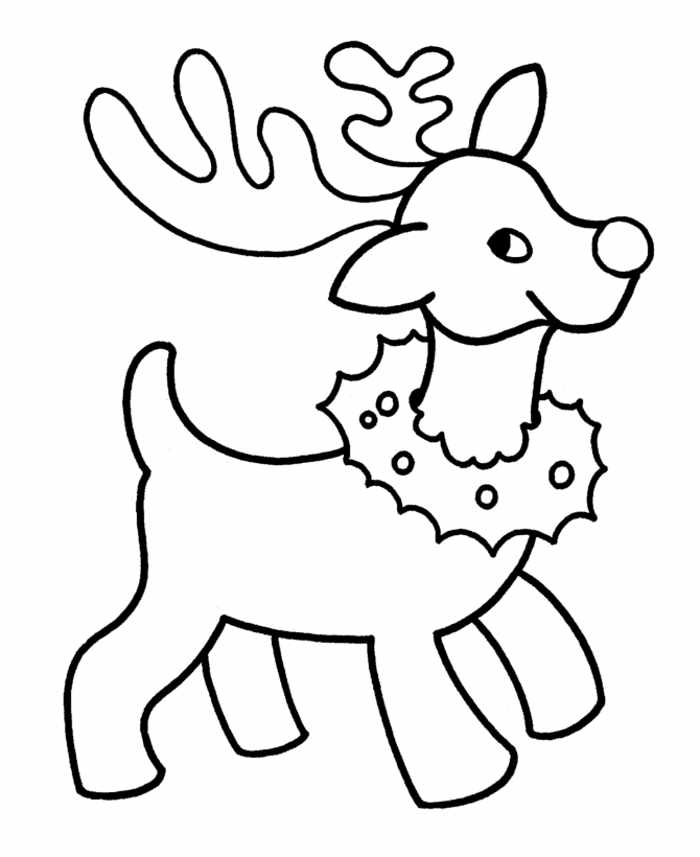 700x857 Christmas Colouring For Preschoolers