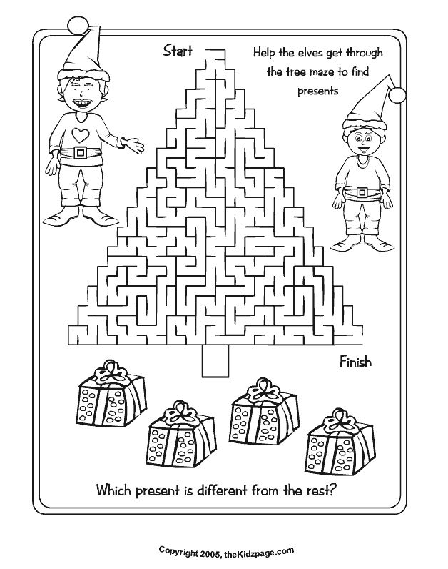 628x796 Free Printable Christmas Activities For Kindergarten Best 25