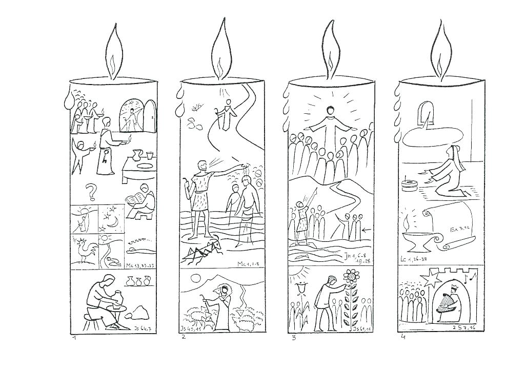 1024x724 Advent Coloring Pages