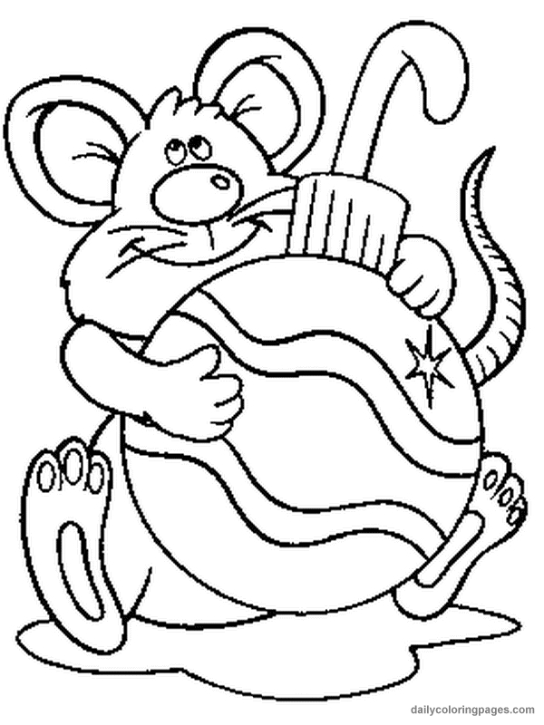 600x800 Christmas Animal Coloring Pages