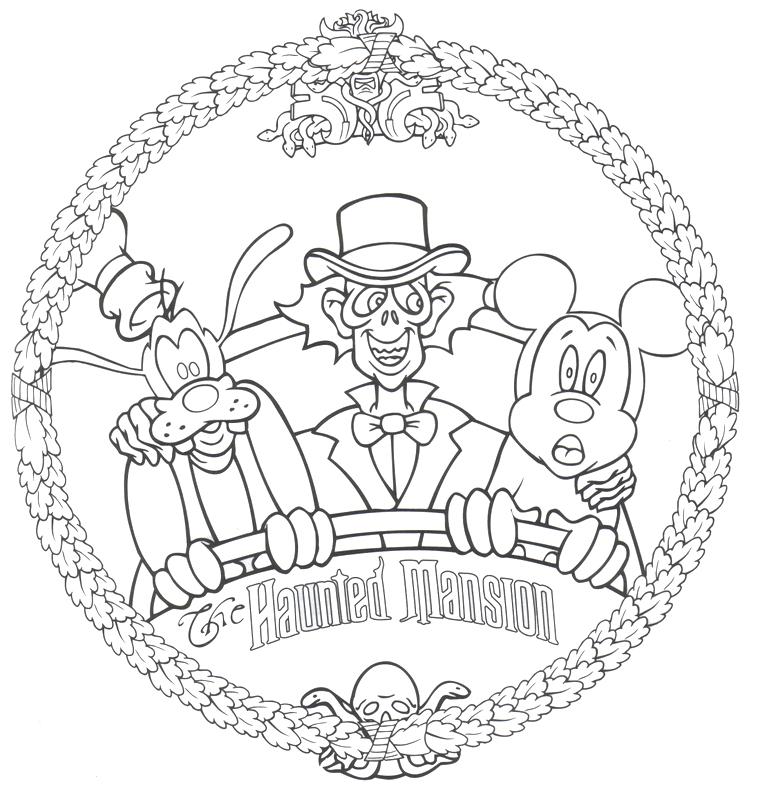 Christmas Around The World Coloring Pages Haunted Mansion Free 776x799 Christmas Around The World Coloring Pages Haunted Mansion Free