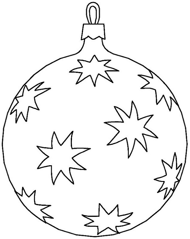 636x800 Christmas Ball Coloring Pages Coloring Pages