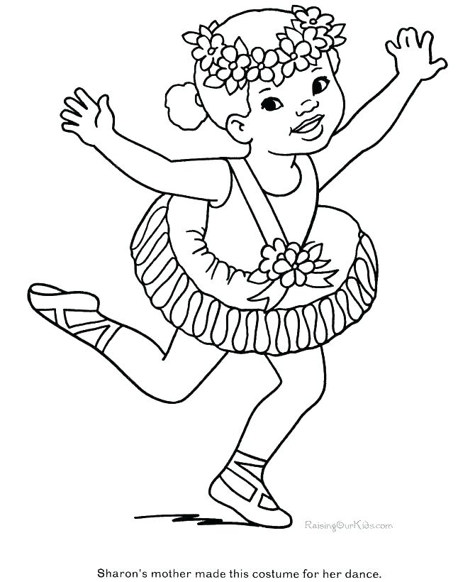 Ballet Coloring Page For Kids Happy Ballerina Coloring Pages Kids 670x820 Ballet Coloring Page For Kids Happy Ballerina Coloring Pages Kids