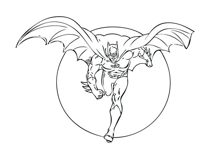 Batman Coloring Pages For Kids Printable 700x500 Batman Coloring Pages For Kids Printable