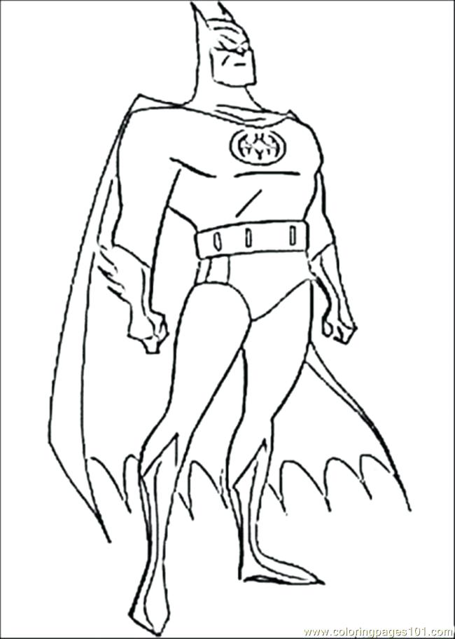 Batman Cartoon Pictures Color Picture Of Batman Coloring Page 650x912 Batman Cartoon Pictures Color Picture Of Batman Coloring Page