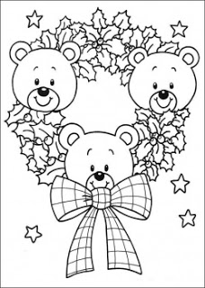 Cute Christmas Teddy Bear Coloring Pages And Pictures,photos 228x320 Cute Christmas Teddy Bear Coloring Pages And Pictures,photos