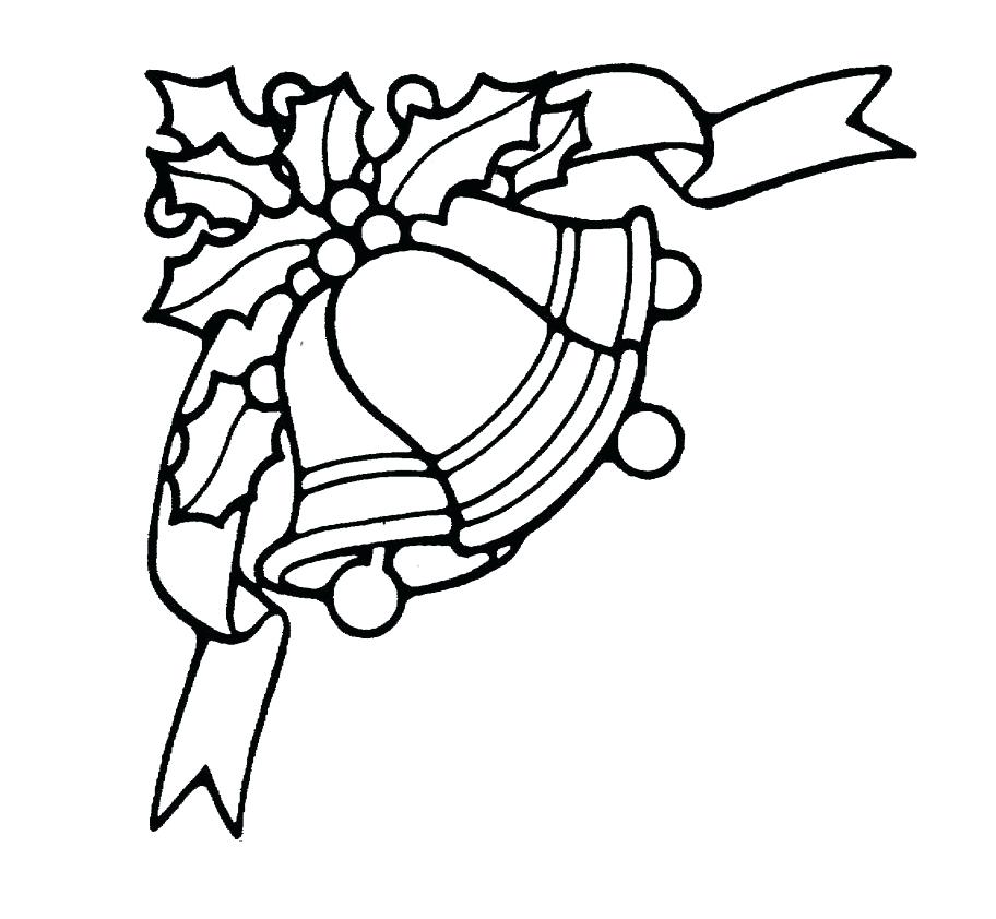 Free Printable Bell Coloring Pages For Kids Christmas Bell 912x842 Free Printable Bell Coloring Pages For Kids Christmas Bell