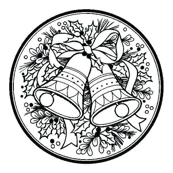 Christmas Bell Coloring Pages Coloring Page Printable Free Merry 600x600 Christmas Bell Coloring Pages Coloring Page Printable Free Merry
