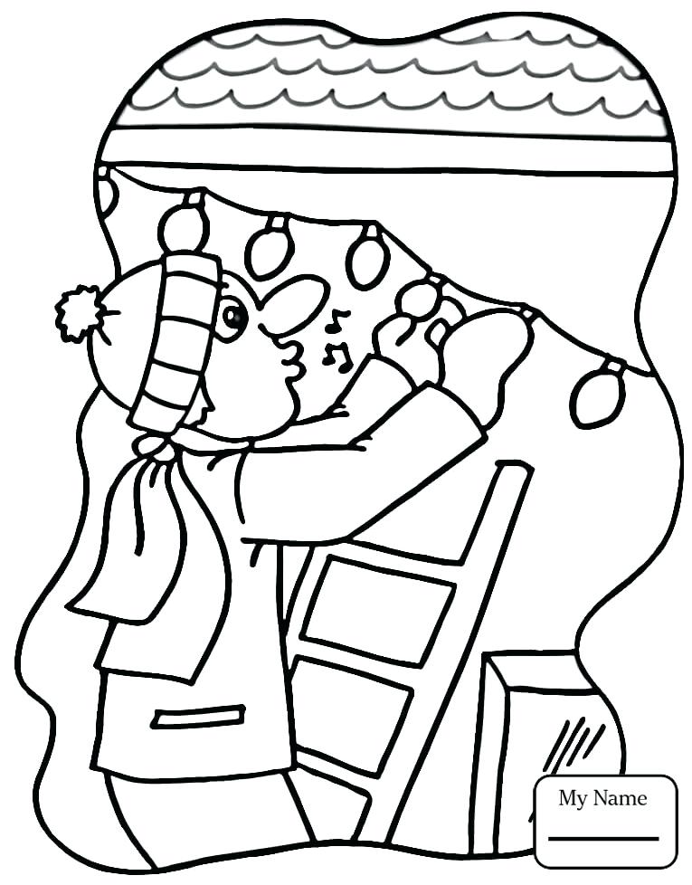 765x978 Christmas Bulb Coloring Page Coloring Page Big Christmas Light