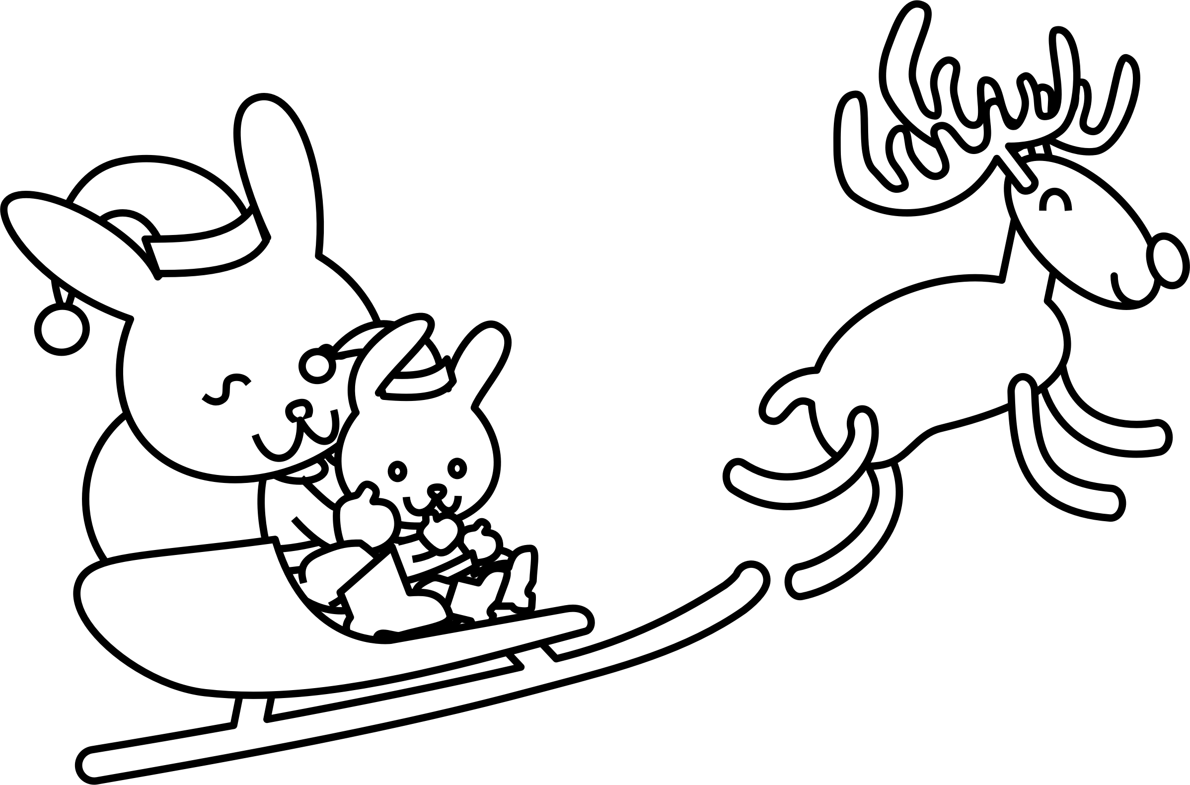 2396x1580 Christmas Bunny Coloring Pages Bgcentrum