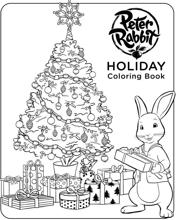 598x744 Nick Jr. Peter Rabbit Coloring Page