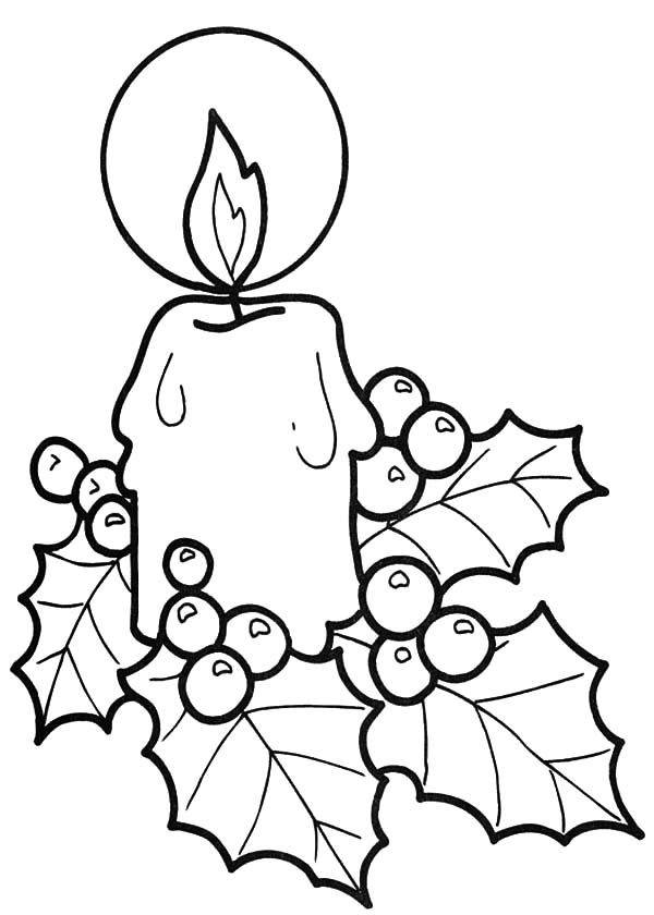 Light Of The World Christmas Candle Coloring Pages 600x840 Light Of The World Christmas Candle Coloring Pages
