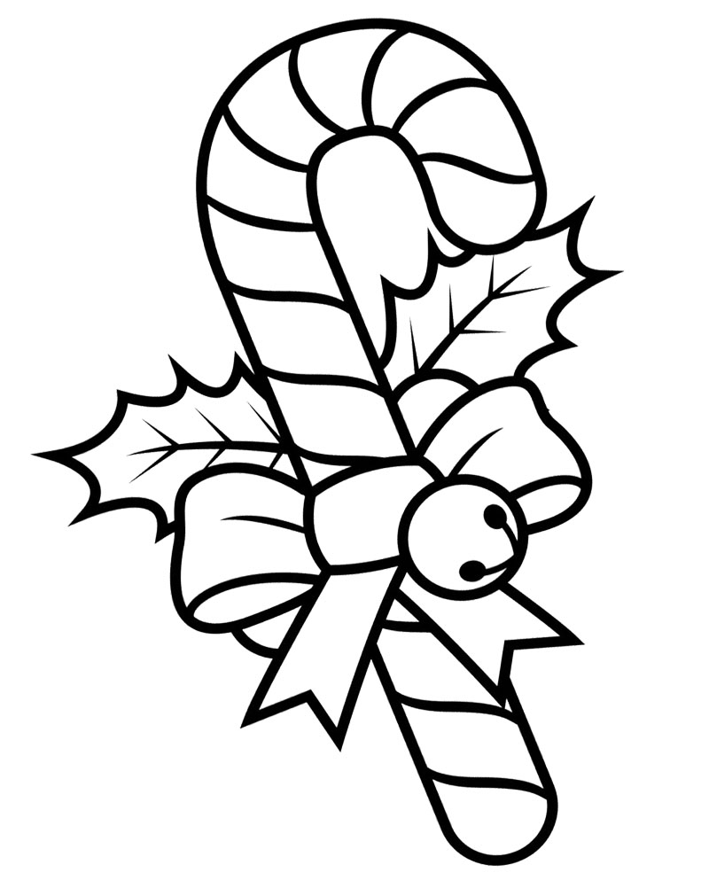 800x1002 Candy Cane Coloring Pages