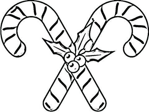 480x362 Candy Cane Coloring Pages Candy Coloring Pages Candy Cane Coloring