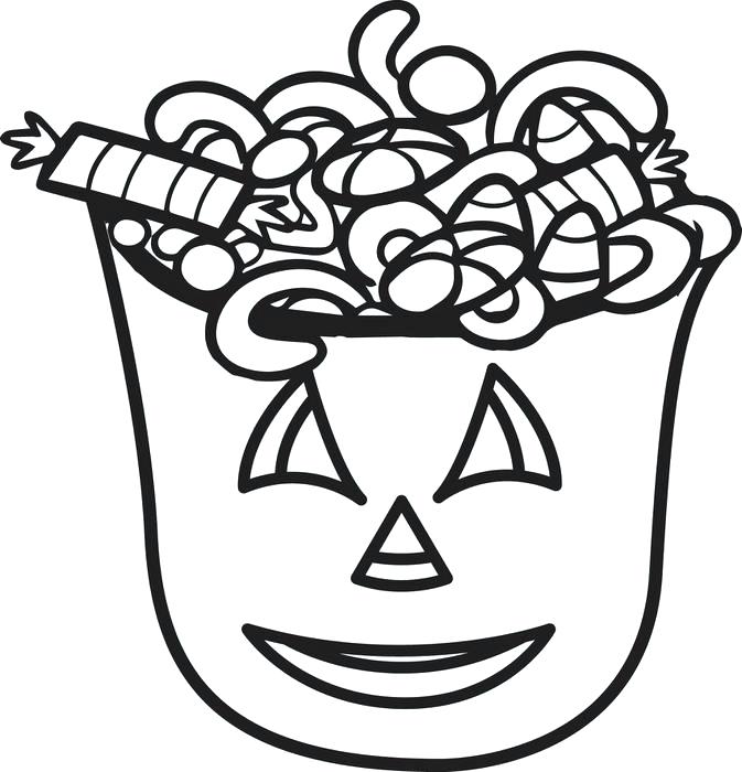 673x700 Candy Coloring Pages Free Printable Candy Coloring Page For Kids