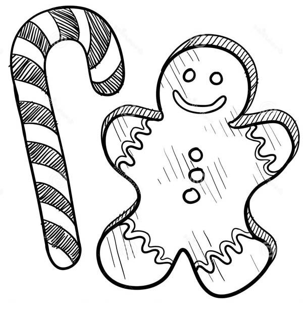 Christmas Candy Coloring Sheets Candy Cane Coloring Pages 600x642 Christmas Candy Coloring Sheets Candy Cane Coloring Pages