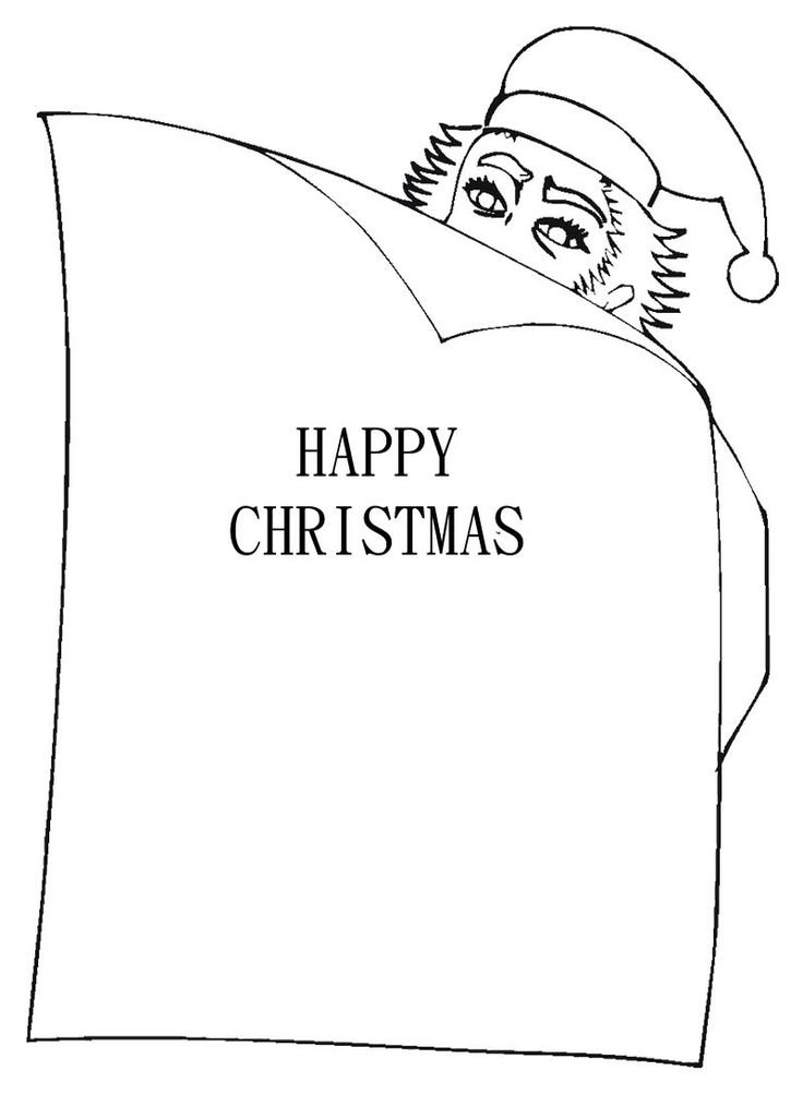 736x1004 Mejores 10 De Christmas Cards Coloring Page En