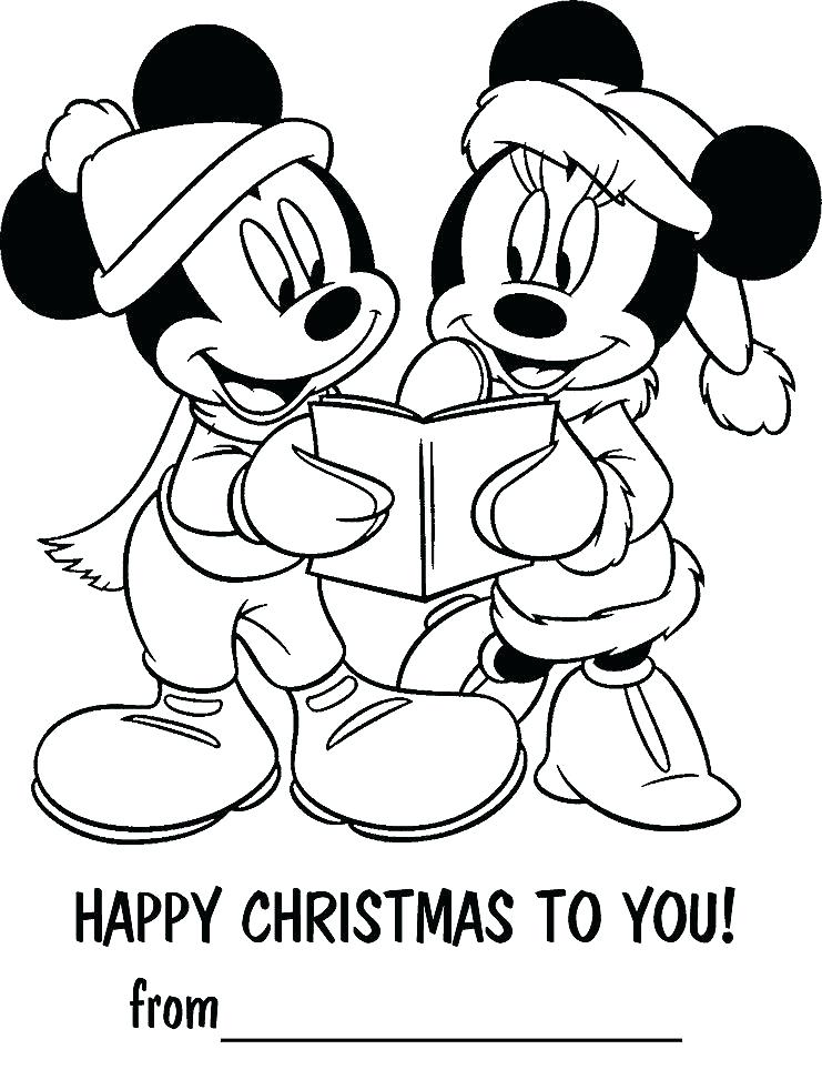 741x982 Christmas Cards Coloring Pages