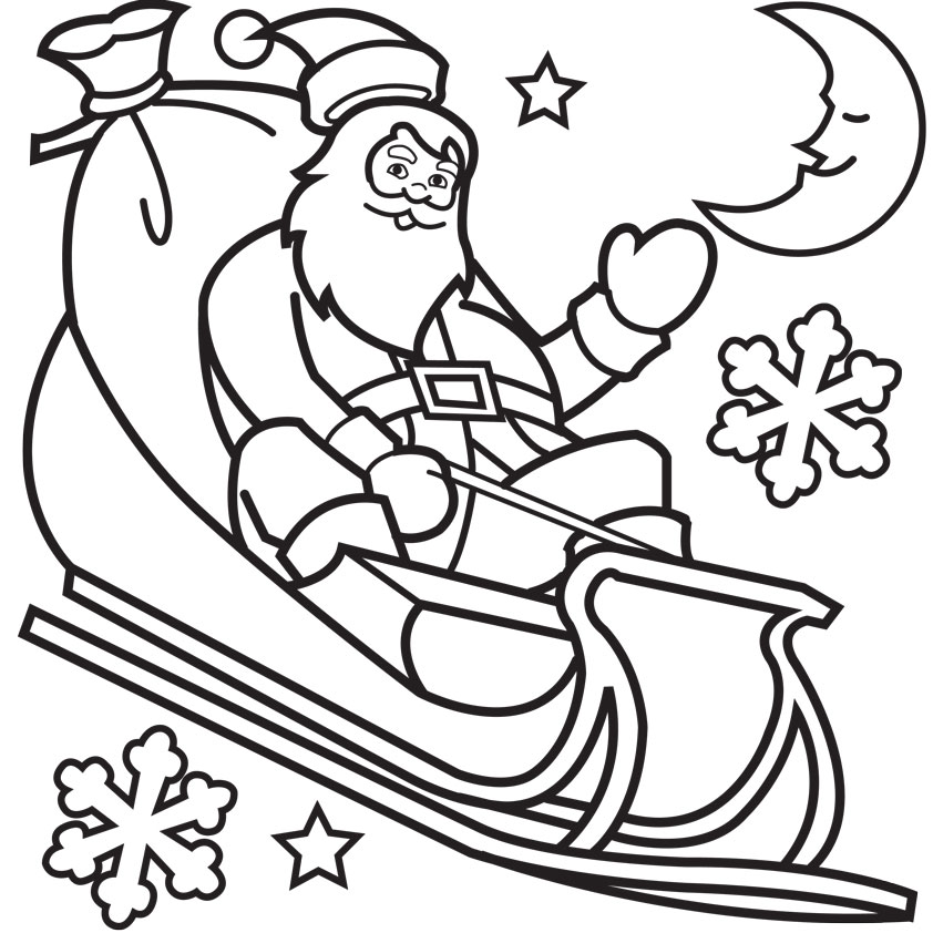 842x842 Christmas Card Coloring Pages Wallpapers9