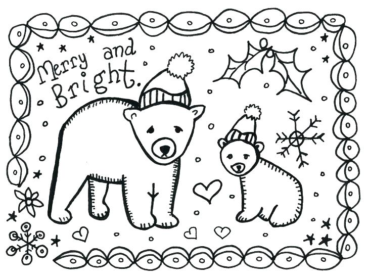 Christmas Card Coloring Pages Card Printable Coloring Pages Free 728x554 Christmas Card Coloring Pages Card Printable Coloring Pages Free