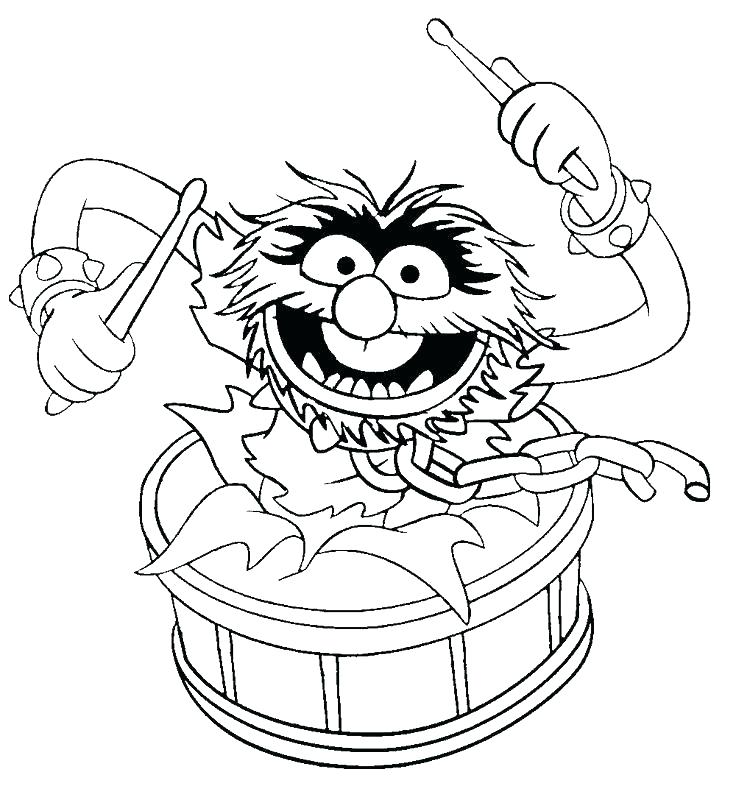 736x786 Muppet Coloring Pages Babies Coloring Picture Muppet Christmas