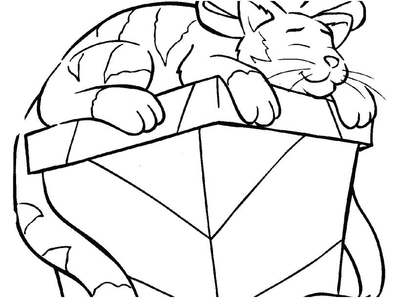 Christmas Cat Coloring Pages Christmas Hello Kitty Coloring Pages 827x609 Christmas Cat Coloring Pages Christmas Hello Kitty Coloring Pages