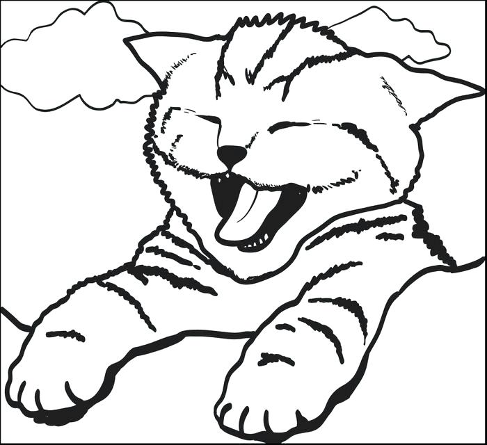 Coloring Pages Of Cats Impair.co 700x640 Coloring Pages Of Cats Impair.co
