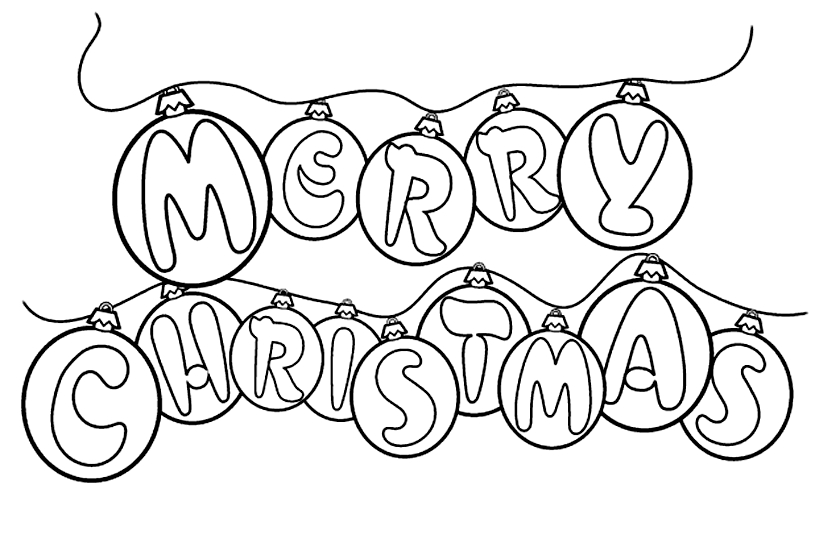 Christmas Clip Art Pictures To Color Free Coloring Page 816x551 Christmas Clip Art Pictures To Color Free Coloring Page