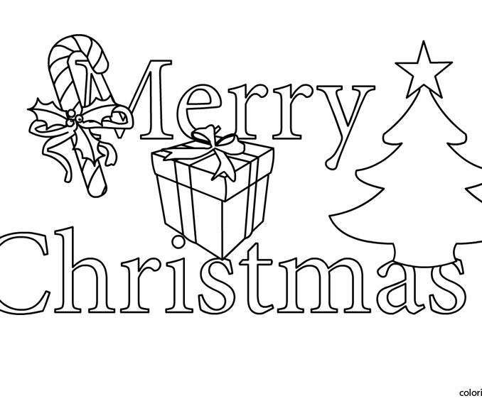 678x575 Black And White Christmas Pictures To Color Coloring Pages