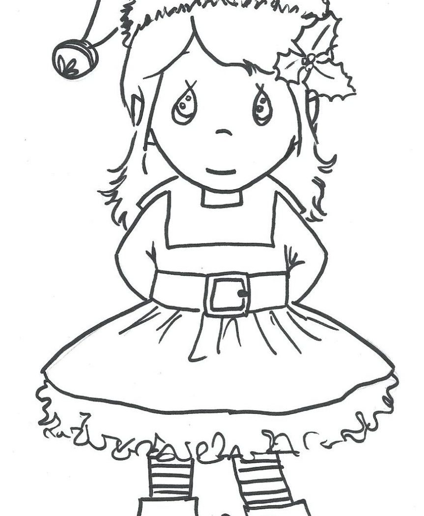Free Elf Coloring Page Printable Nice Christmas Pages On The Shelf 863x1050 Free Elf Coloring Page Printable Nice Christmas Pages On The Shelf