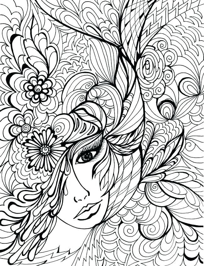 Free Christmas Coloring Pages For Adults Printable Hard To Color 650x847 Free Christmas Coloring Pages For Adults Printable Hard To Color