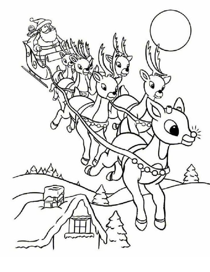 Christmas Coloring Pages For Boys