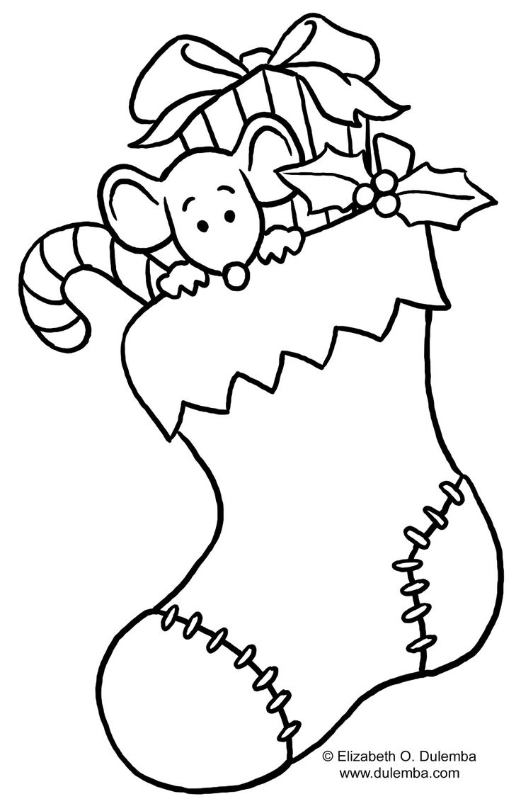 736x1145 Free Printable Christmas Coloring Pages For Kids