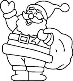 Santa Coloring Games 236x260 Santa Coloring Games