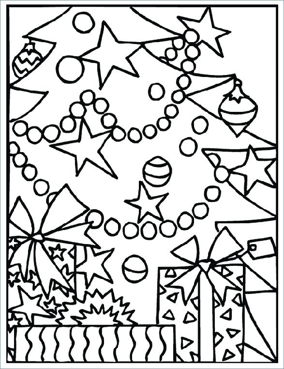 587x762 Coloring Kindergarten Christmas Coloring Pages For Students