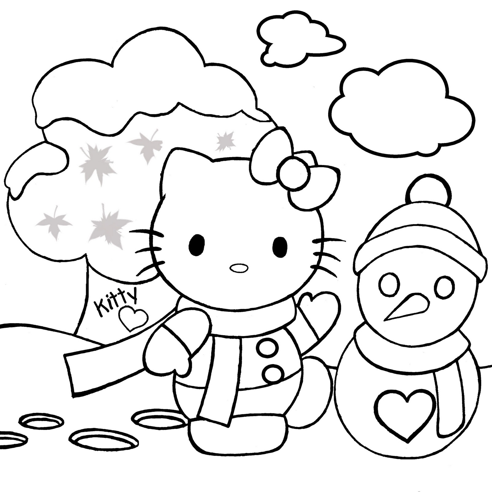 1600x1600 Christmas Coloring Pages For Girls Color Bros