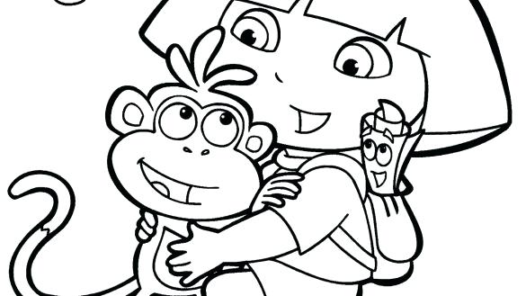 585x329 Toddler Color Pages Animals Butterfly Coloring Pages For Kids