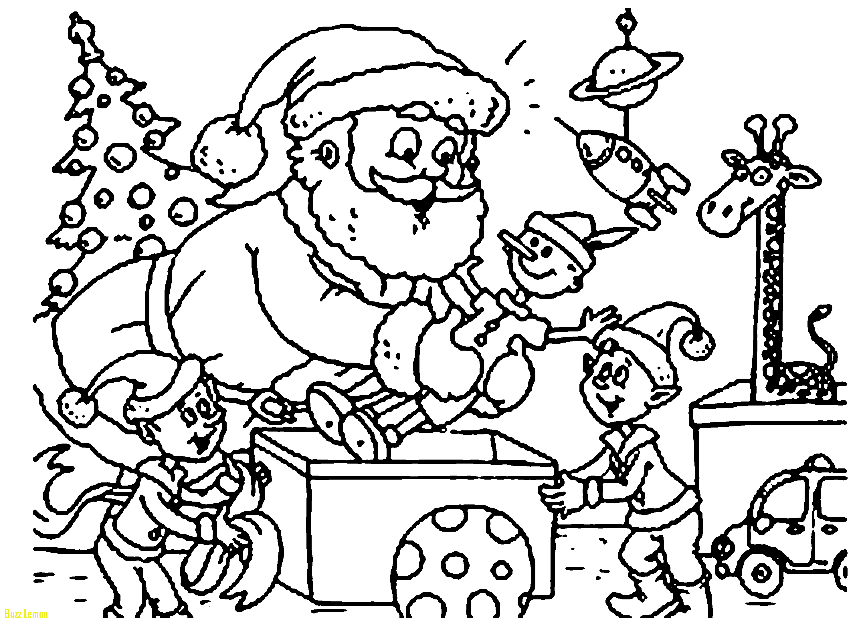 3016x2182 Fresh Christmas Coloring Pages For Kids Buzz Coloring