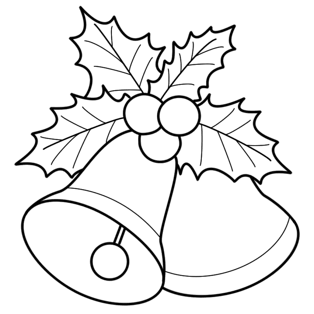 1024x1024 Christmas Coloring Pages Mistletoe Babsmartin Com
