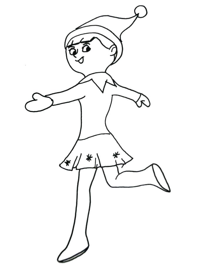 Elf Coloring Pages Free Elf Coloring Pages For Adults Christmas 736x920 Elf Coloring Pages Free Elf Coloring Pages For Adults Christmas