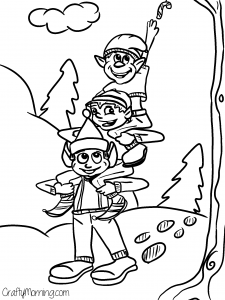 Free Printable Christmas Coloring Pages For Kids 225x300 Free Printable Christmas Coloring Pages For Kids
